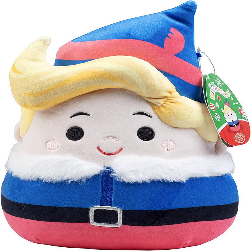 Squishmallow New 8" Hermey The Elf - Official Kellytoy Rudolph The Red Nosed Reindeer Plush - Cute and Soft Christmas Plush Stuffed Animal - Great Gift for Kids Image