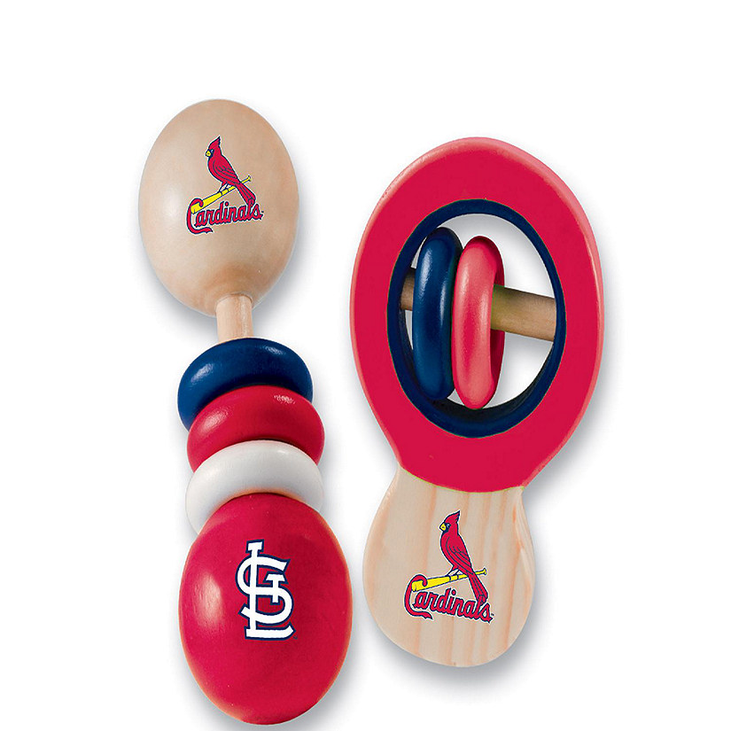 St. Louis Cardinals - Baby Rattles 2-Pack Image