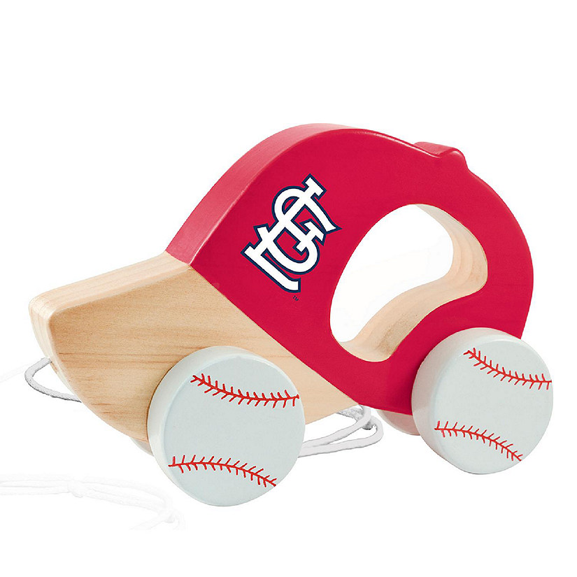 St. Louis Cardinals - Push & Pull Baby Toy Image