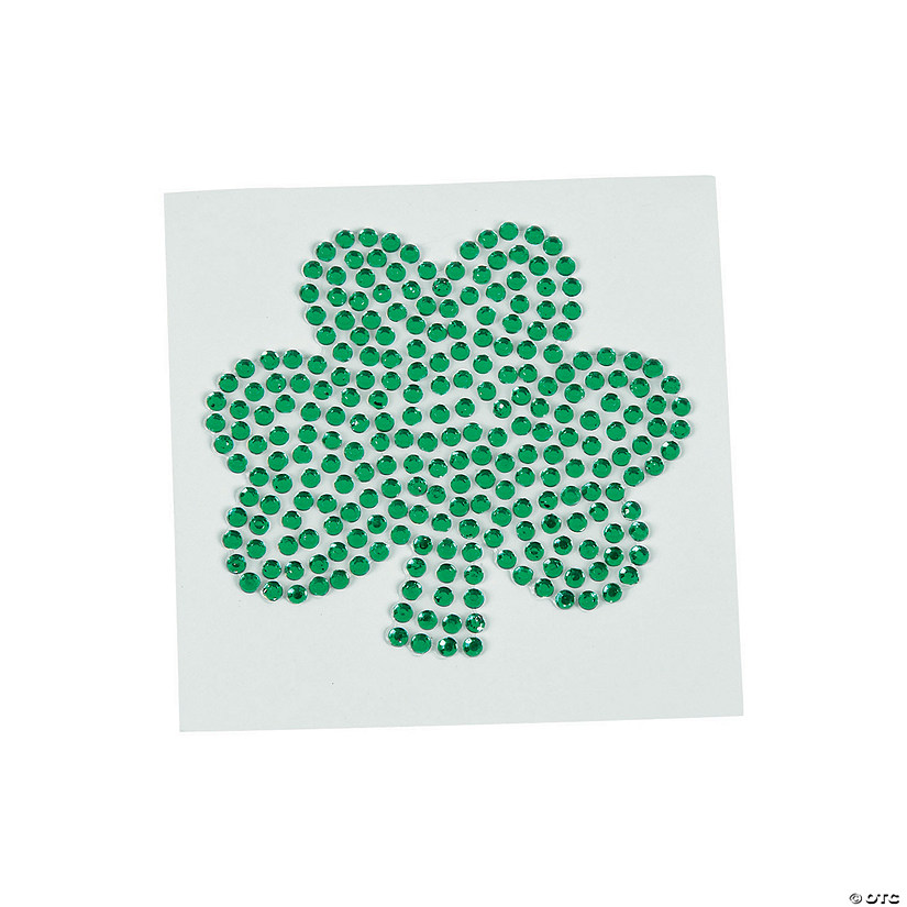 St. Patrick&#8217;s Day Body Jewels - 12 Pc. Image