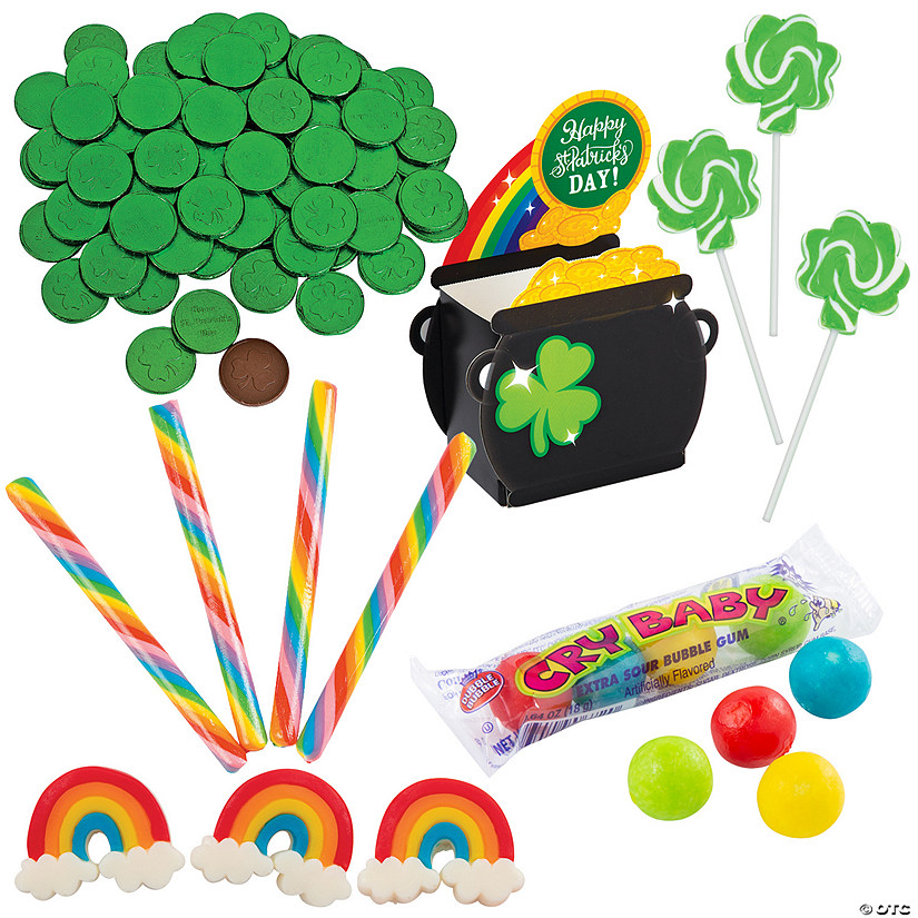 St. Patrick&amp;#8217;s Day Candy Treat Boxes for 12 Image