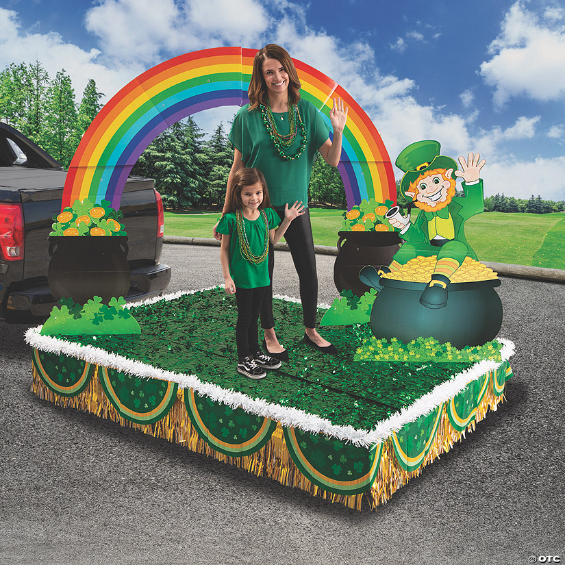 St. Patrick&#8217;s Day Deluxe Parade Float Decorating Kit - 12 Pc. Image