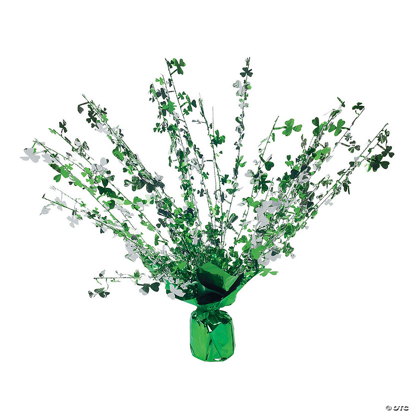 St. Patrick’s Day Foil Burst Centerpiece Image