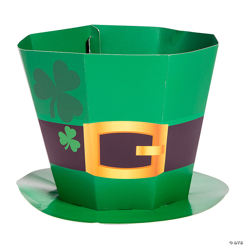 St. Patrick&#8217;s Day Leprechaun Hat Centerpieces - 3 Pc. Image