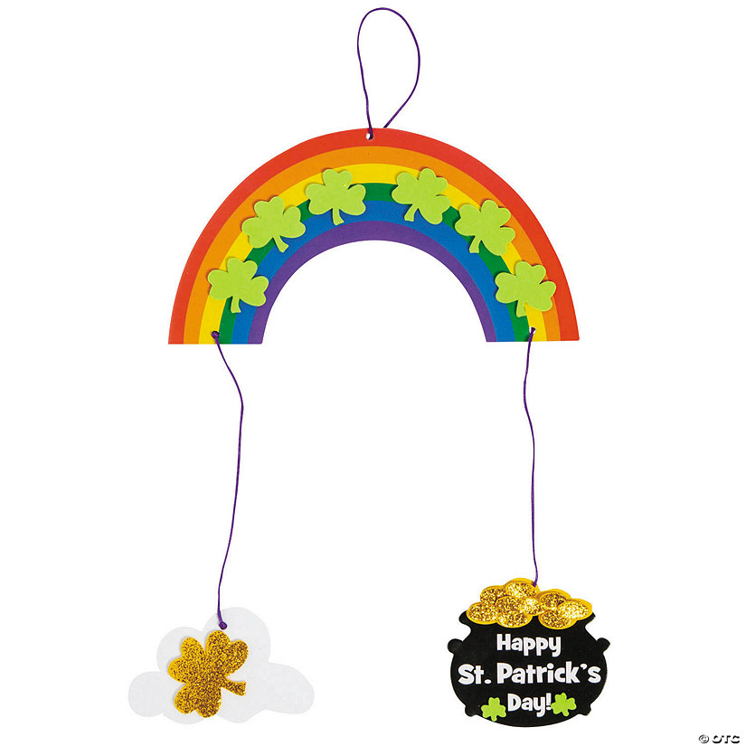 St. Patrick&amp;#8217;s Day Mobile Craft Kit - Makes 12 Image