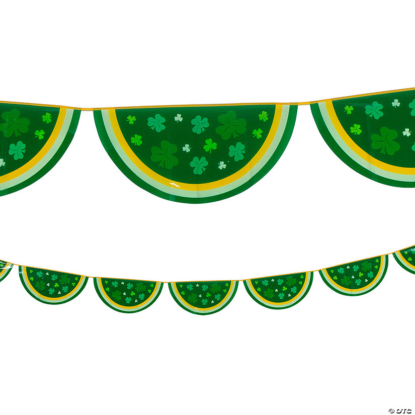 St. Patrick&#8217;s Day Plastic Bunting Image