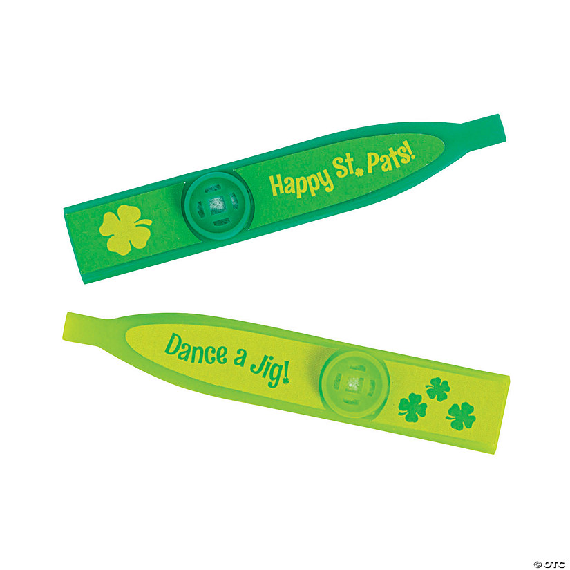 St. Patrick's Day Kazoos - 24 Pc. Image
