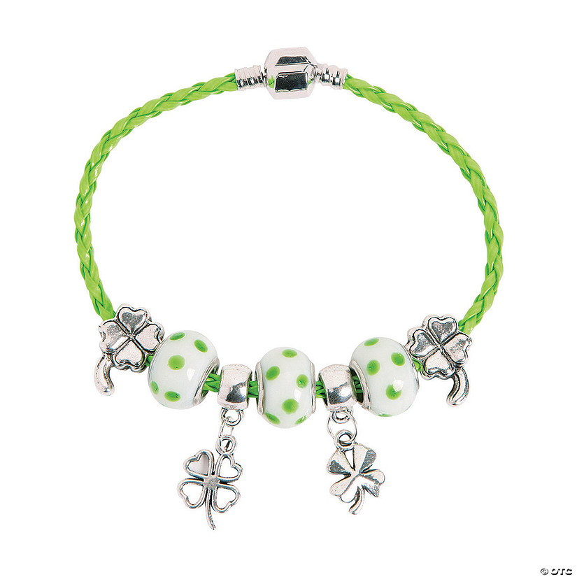 St. Patrick’s Day Charm Bracelet Craft Kit Oriental Trading