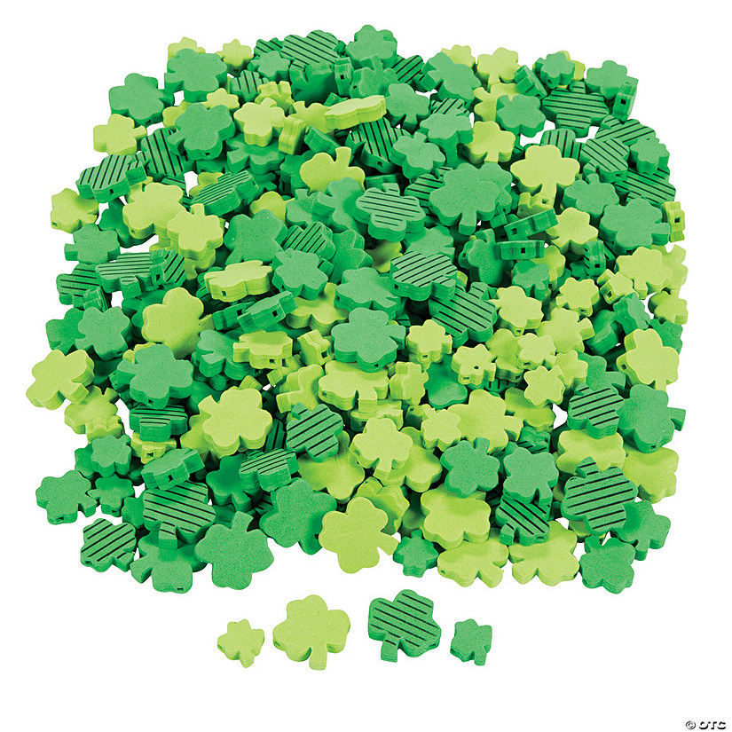 St. Patrick's Day Shamrock Beads - Discontinued