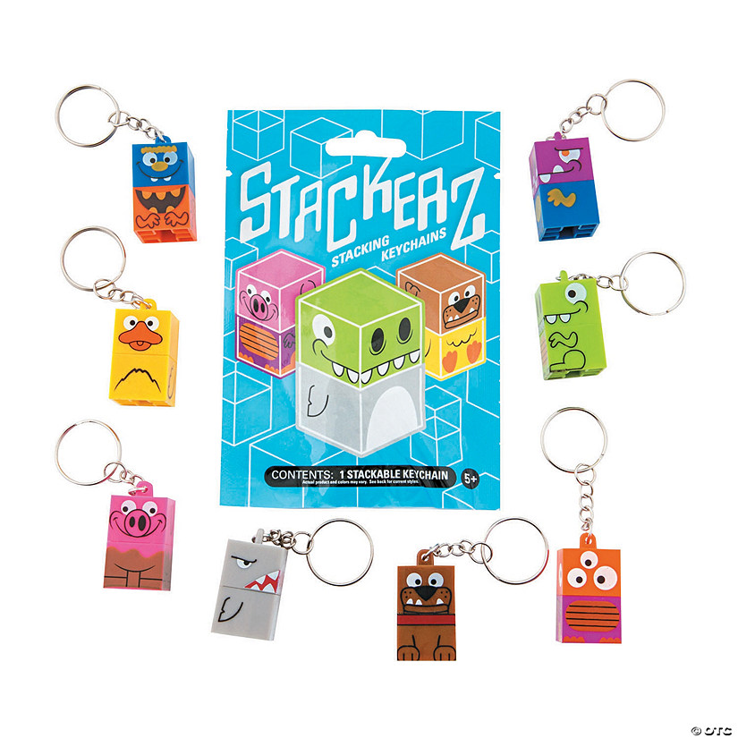Stackerz Keychain Blind Bags - 12 Pc. Image