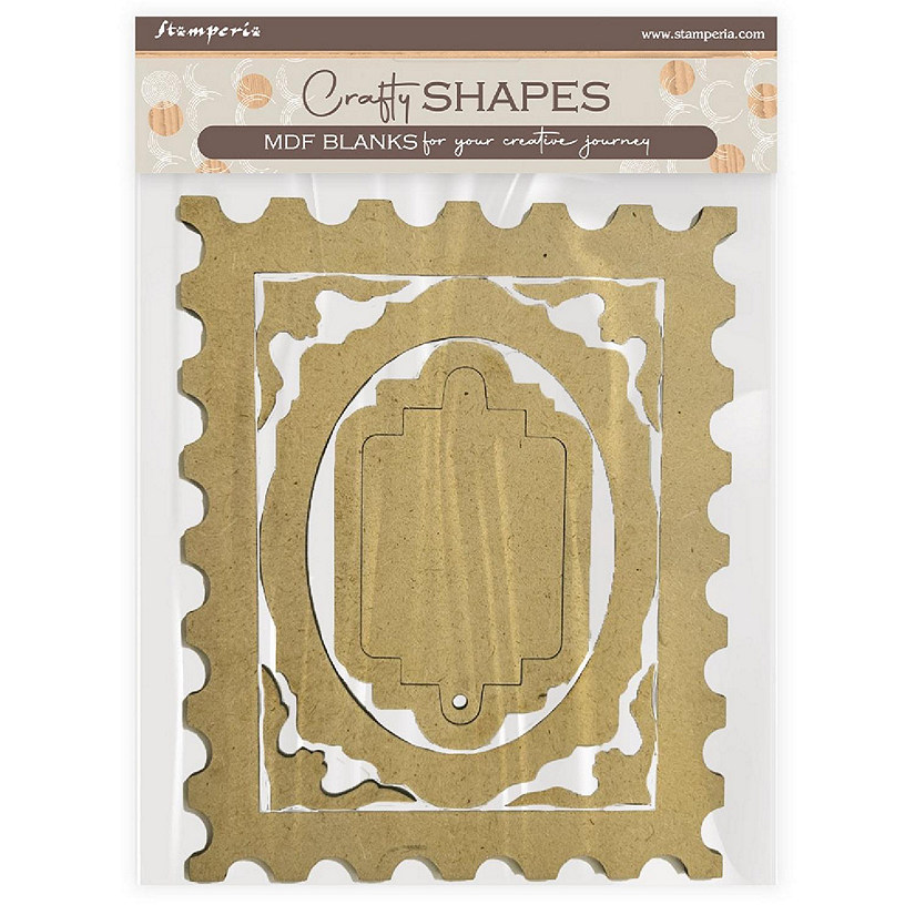 Stamperia Crafty Shapes-Quiet Days Frames and Plates Image