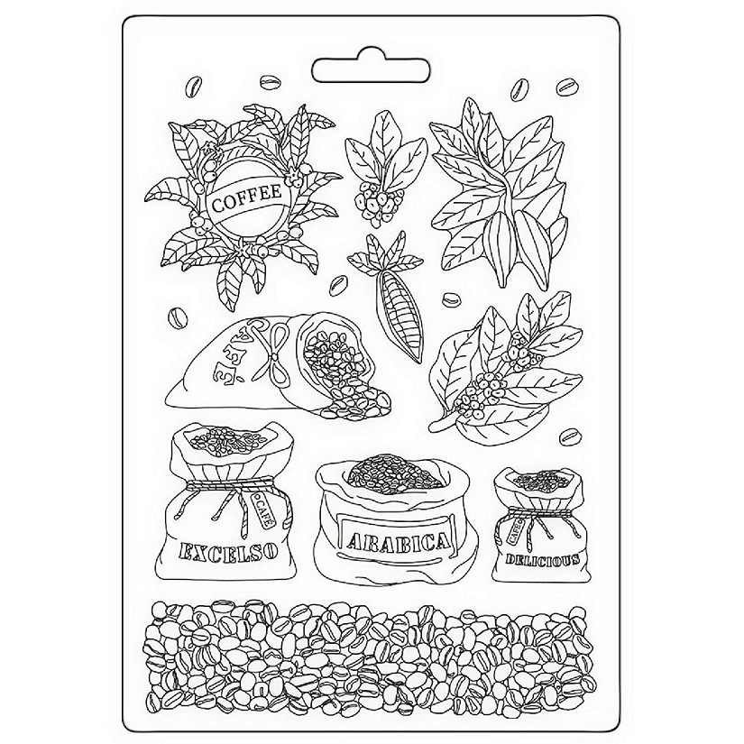 Stamperia Soft Mould A5 Fenêtre Daydream