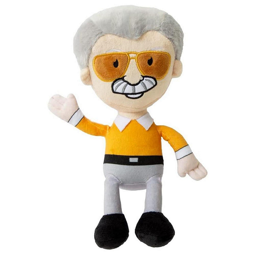 Stan Lee Limited Edition Plush Doll Comic Book Legend with Signature Mighty Mojo Image