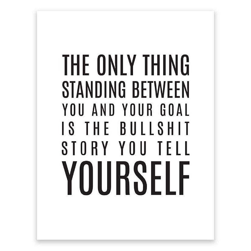 Standing Between You Quote 1Pk 8.5x11in Image