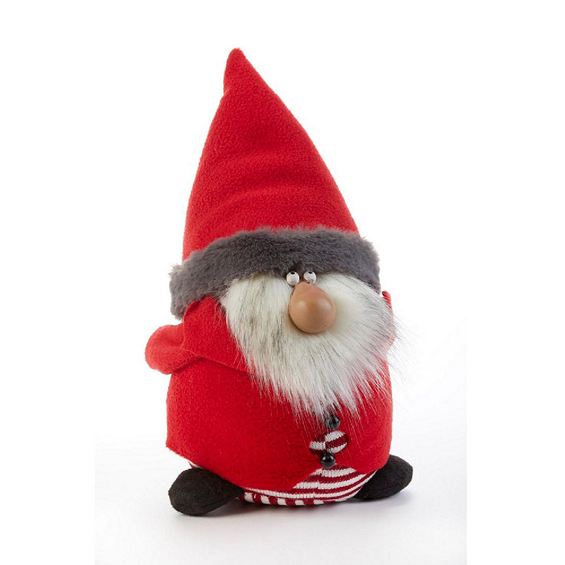 Standing Round Snuffer Santa Figurine 10.2 Inches Tall Image