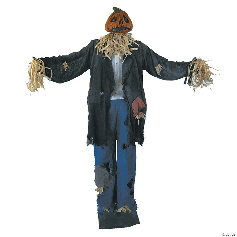 Standing Scarecrow Man Halloween Decoration Image