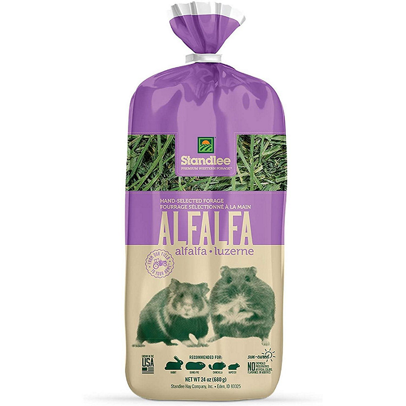 Standlee Hay Company Premium Alfalfa Hand-Selected Forage, 24 oz Bag Image