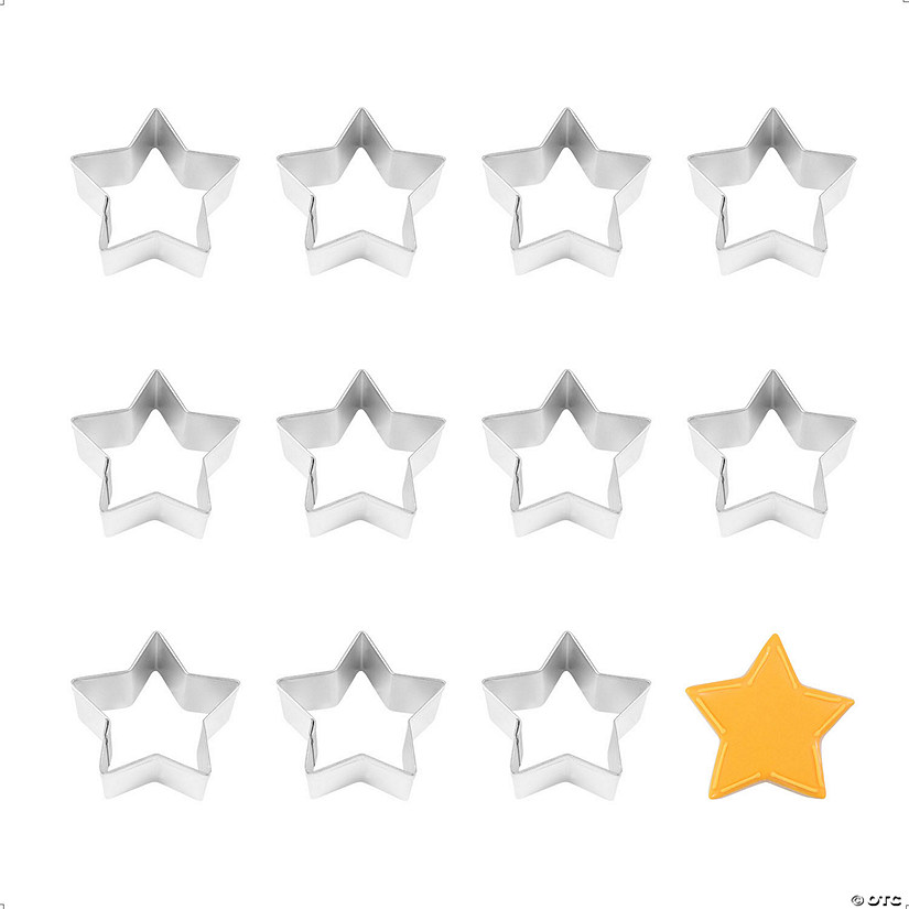 Star 2" Cookie Cutters Image