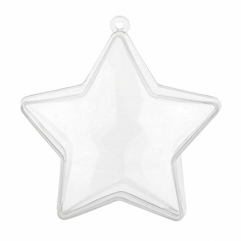 Star Shaped Acrylic Candy Boxes 24 Pack 2.95"X1.25" Image