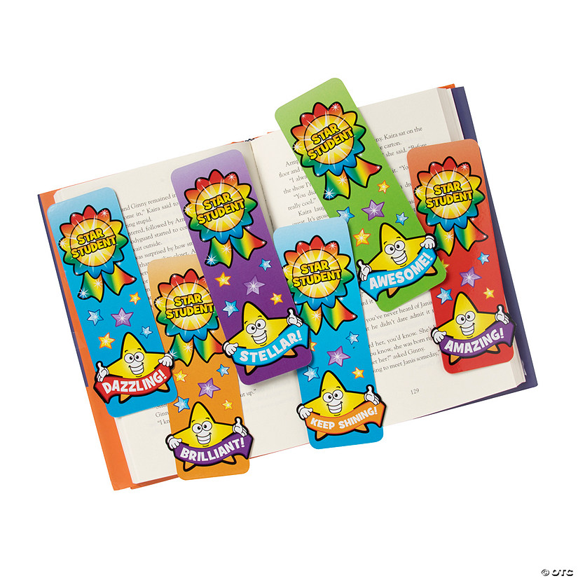 Star Student Bookmarks - 48 Pc. | Oriental Trading