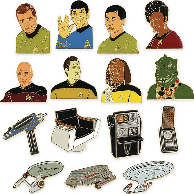 Star Trek Blind Packed Collectible Lapel Pin Random Case of 36 Image