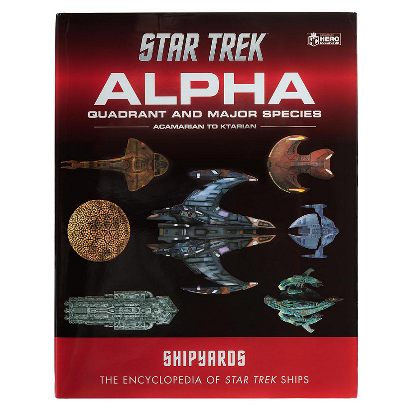 Star Trek Shipyards Book  Alpha Quadrant and Major Species Image