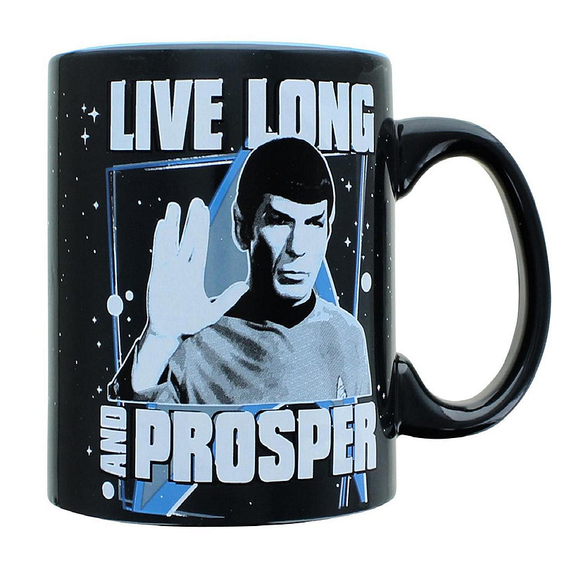 Star Trek Spock Live Long and Prosper 20oz Ceramic Mug | Oriental Trading
