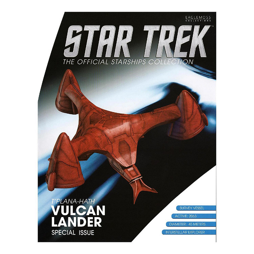 Star Trek Starships Vulcan Lander (The TPlana Hath)  Magazine Image