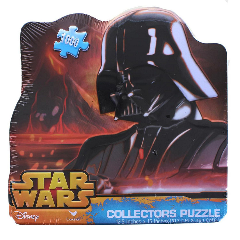 Star Wars 1000 Piece Collectors Tin Jigsaw Puzzle  Darth Vader Image
