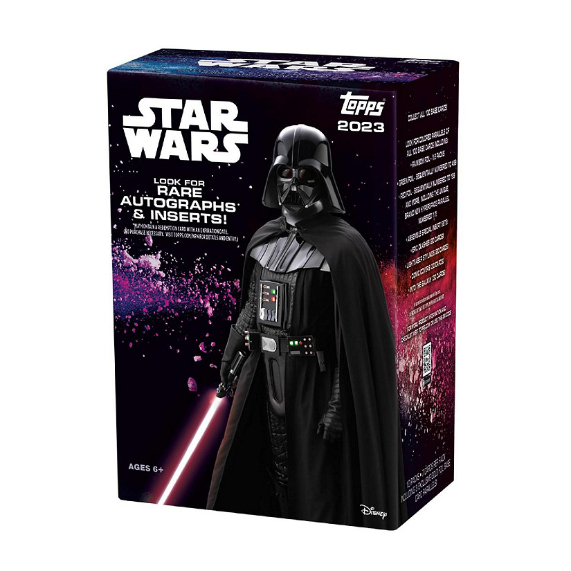 Star Wars 2023 Topps Value Box  10 Packs Per Box Image