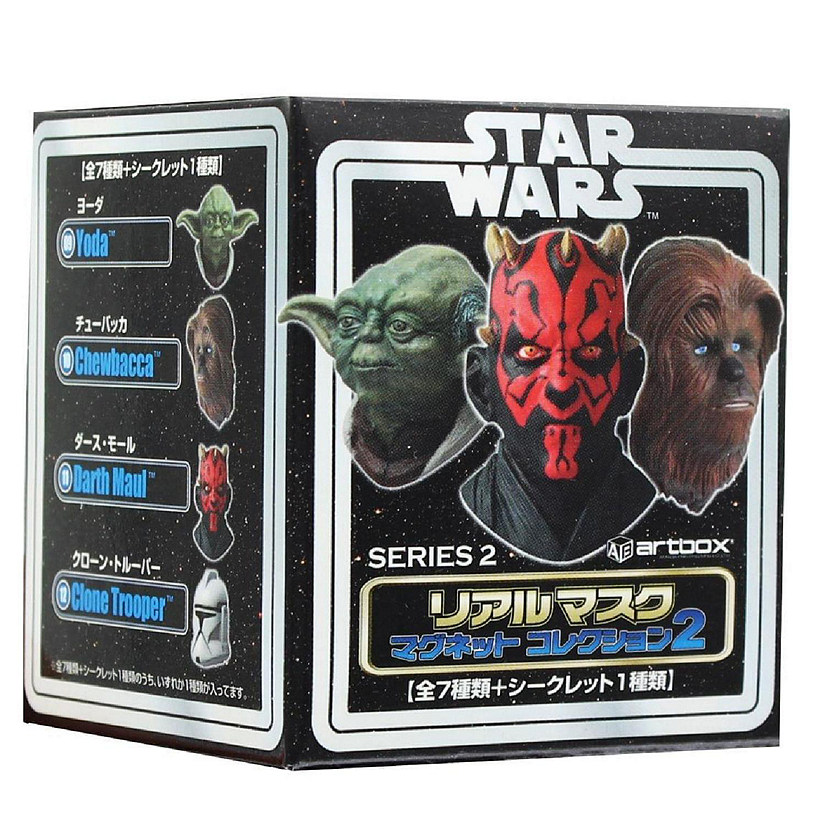 Star Wars 3.5" Real Mask Magnets Series 2, One Random Blind Box Image