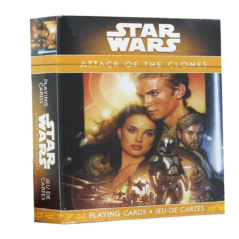 Star Wars Attack of the Clones Playing Cards Image