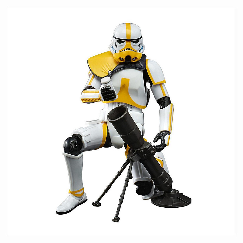 Star Wars Black Series Artillery Stormtrooper 6 Inch Action Figure Image