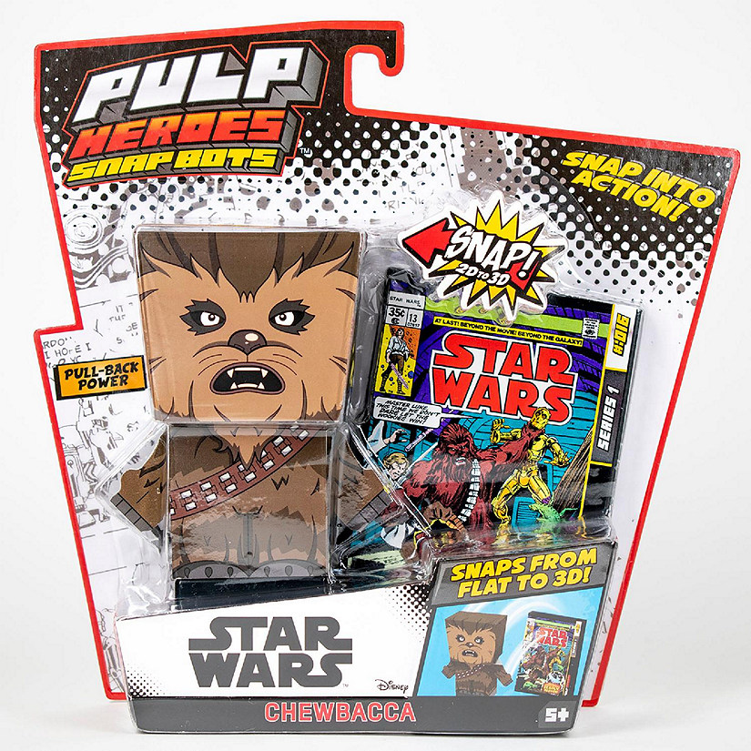 Star Wars Chewbacca SnapBot Pulp Heroes Pull Back Image