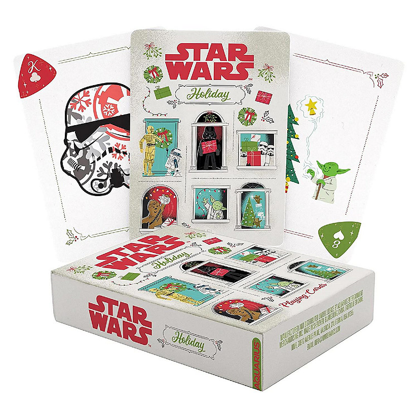 Star Wars Christmas Playing Cards Image