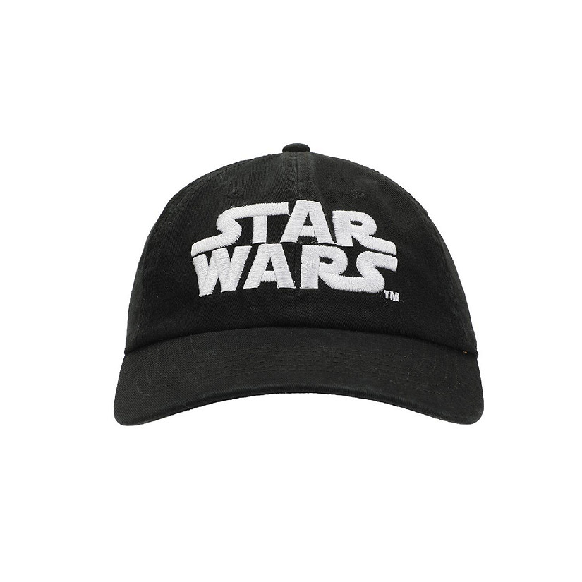 Star Wars Classic Logo Unstructured Baseball Hat (58cm) Image