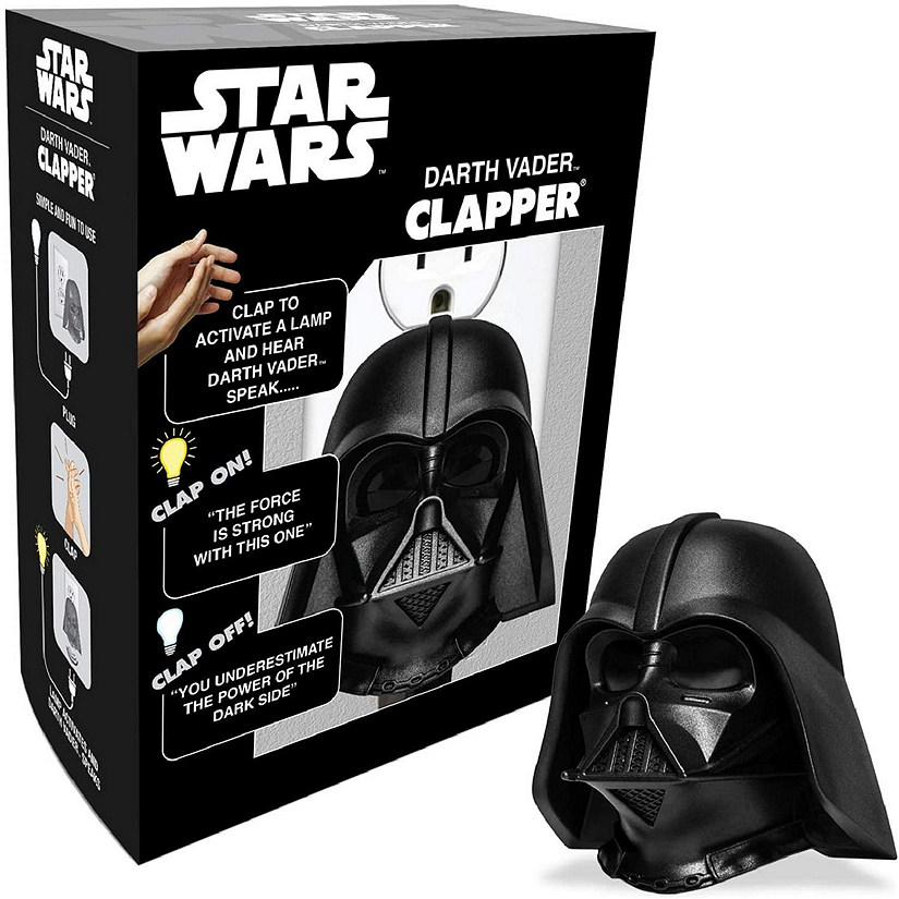 gift sokker forsinke Star Wars Darth Vader Talking Clapper Sound Activated Switch | Oriental  Trading