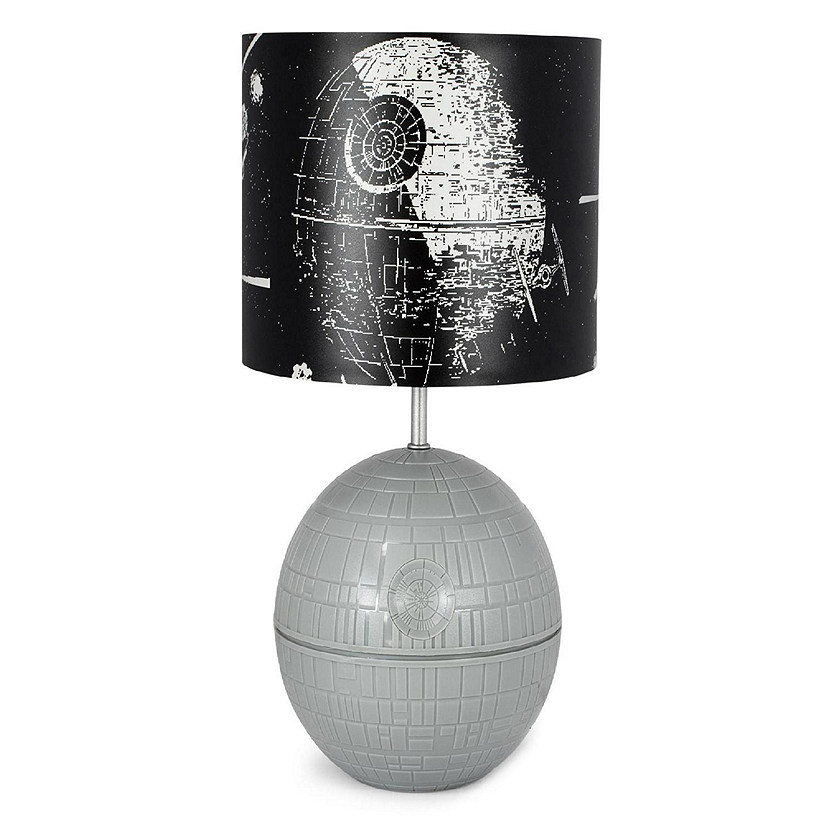 Star Wars Death Star 3D Touch Lamp  LED Lamp With Printed Shade  14 Inches Image