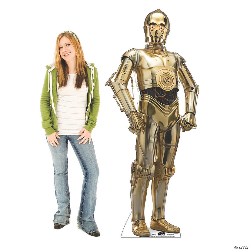 Star Wars&#8482; Episode IX: The Rise of Skywalker C-3PO Life-Size Cardboard Stand-Up Image