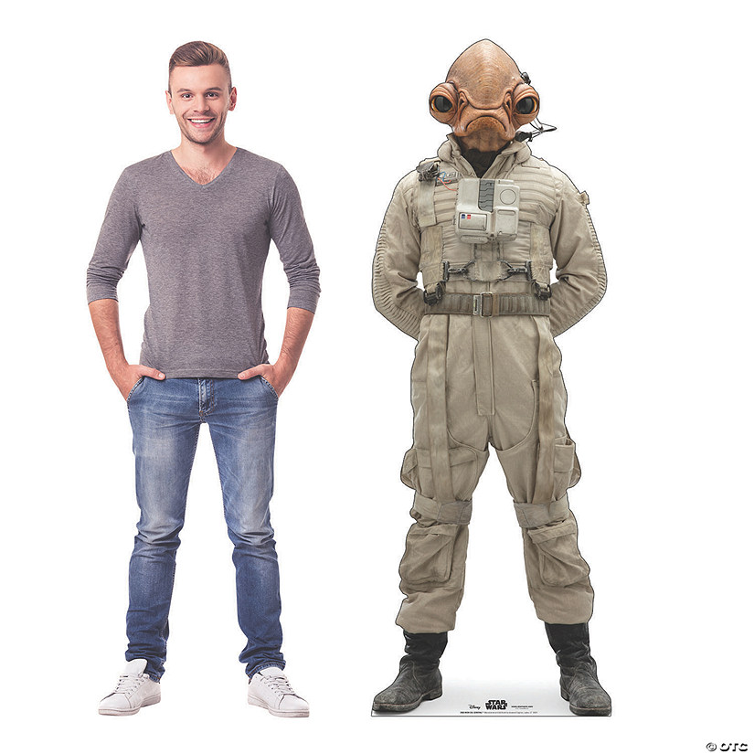 Star Wars&#8482; Episode IX: The Rise of Skywalker Mon Cal General Life-Size Cardboard Stand-Up Image