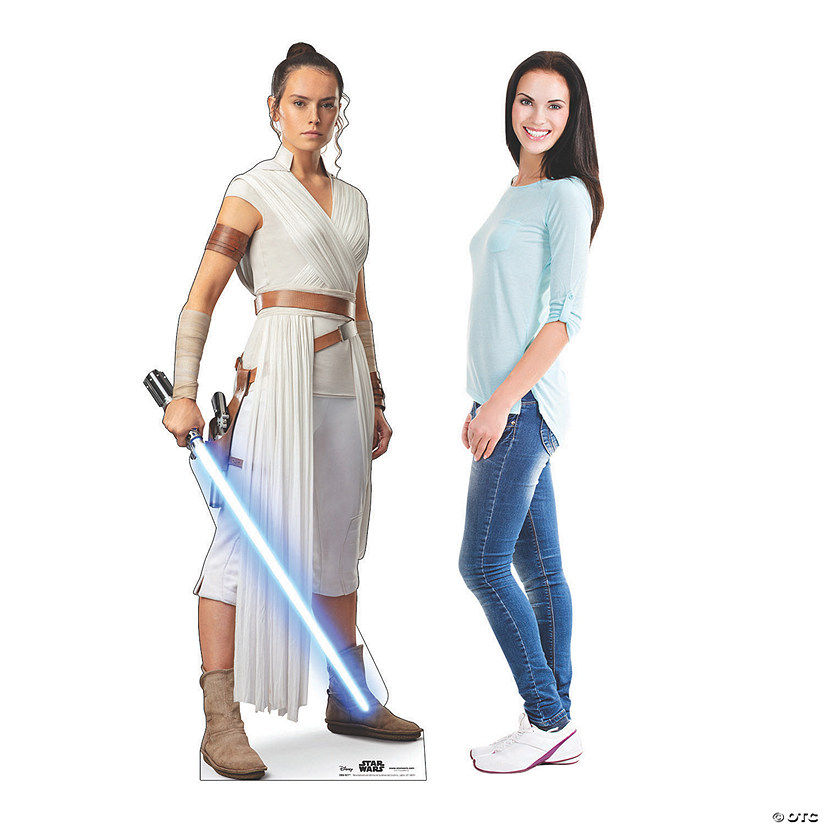 Star Wars&#8482; Episode IX: The Rise of Skywalker Rey Life-Size Cardboard Stand-Up Image