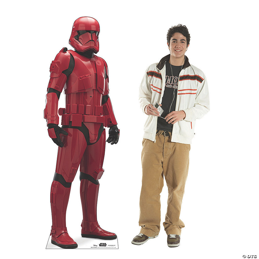 Star Wars&#8482; Episode IX: The Rise of Skywalker Sith Trooper Life-Size Cardboard Stand-Up Image