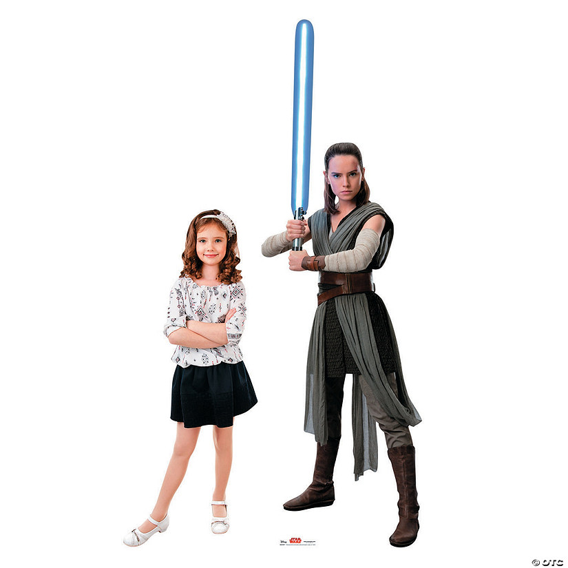 Star Wars&#8482; Episode VIII: The Last Jedi Rey Cardboard Stand-Up Image