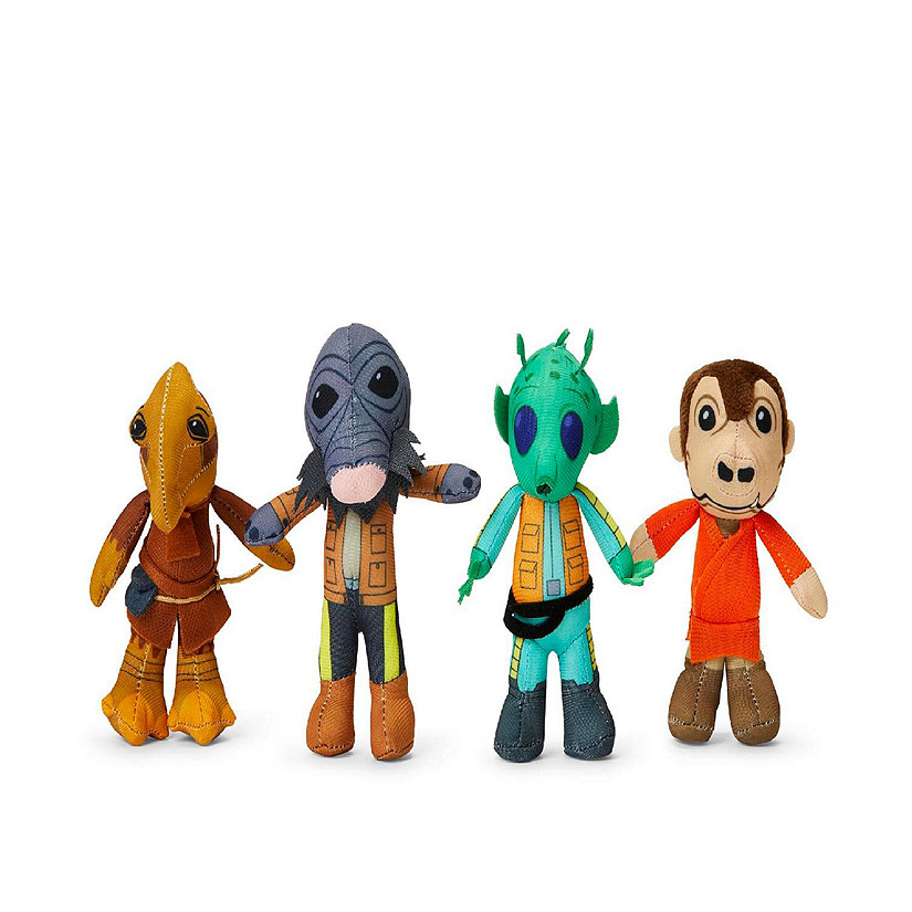 Star Wars Exclusive Mini Plushies - Mos Eisley&#8217;s Cantina Villains - 4 Pack Image