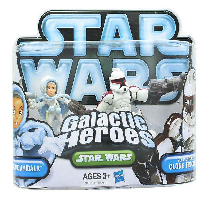Star Wars Galactic Heroes Mini Figure 2 Pack - Padm&#233; Amidala & Clone Trooper Image