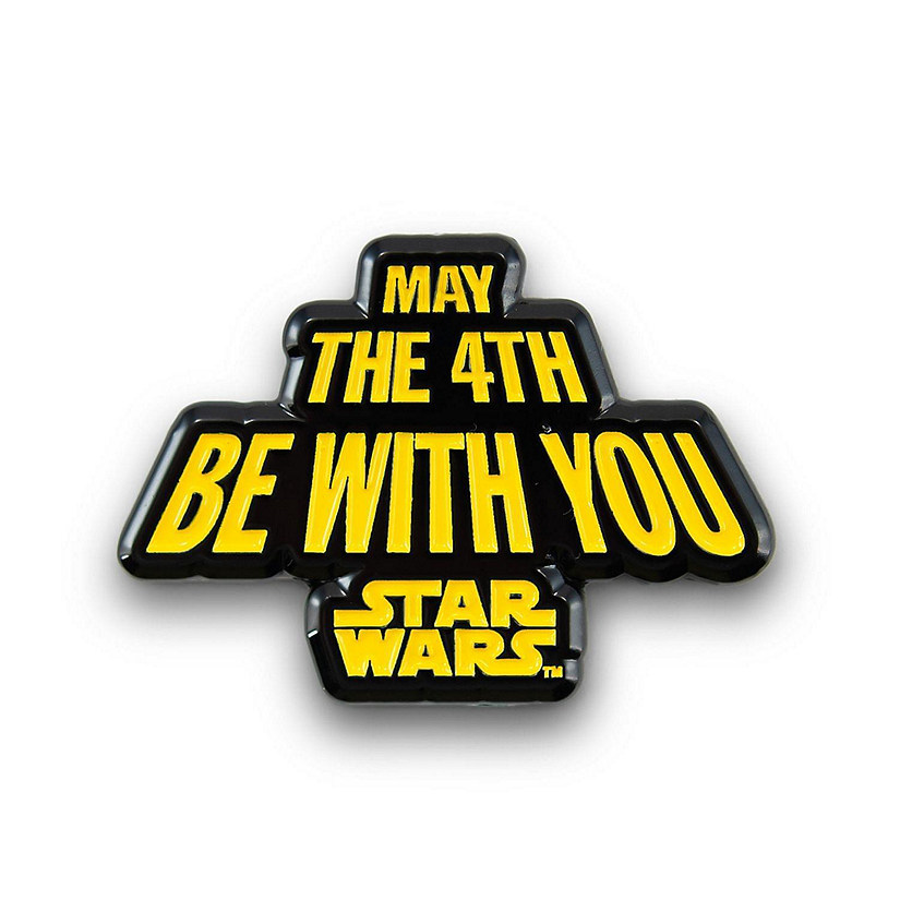 Star Wars May The Fourth Be With You Pin  Enamel Star Wars Collector Pin Image