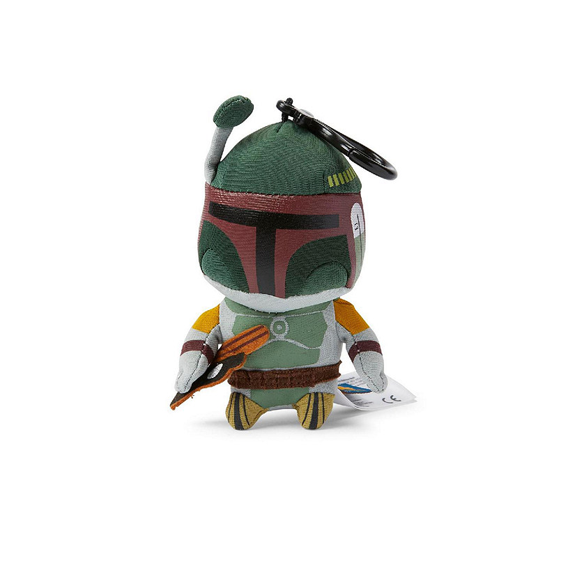 Star Wars Mini Talking Plush Toy Clip On - Boba Fett Image