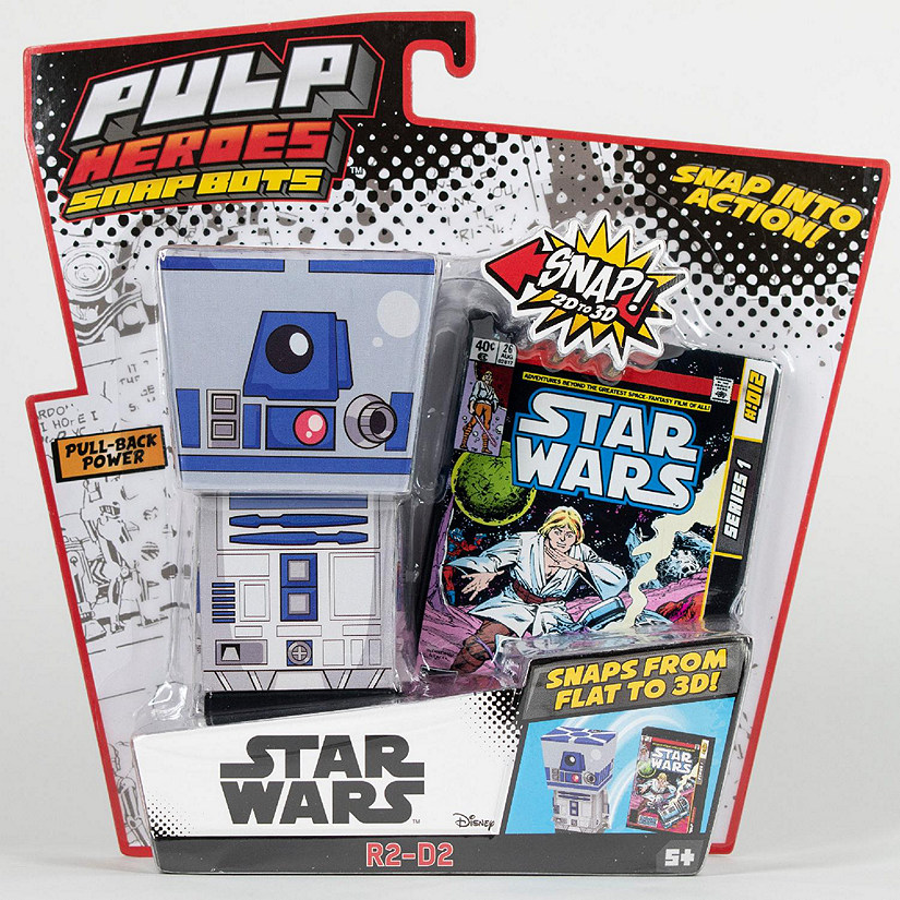 Star Wars R2D2 SnapBot Pulp Heroes Pull Back Image