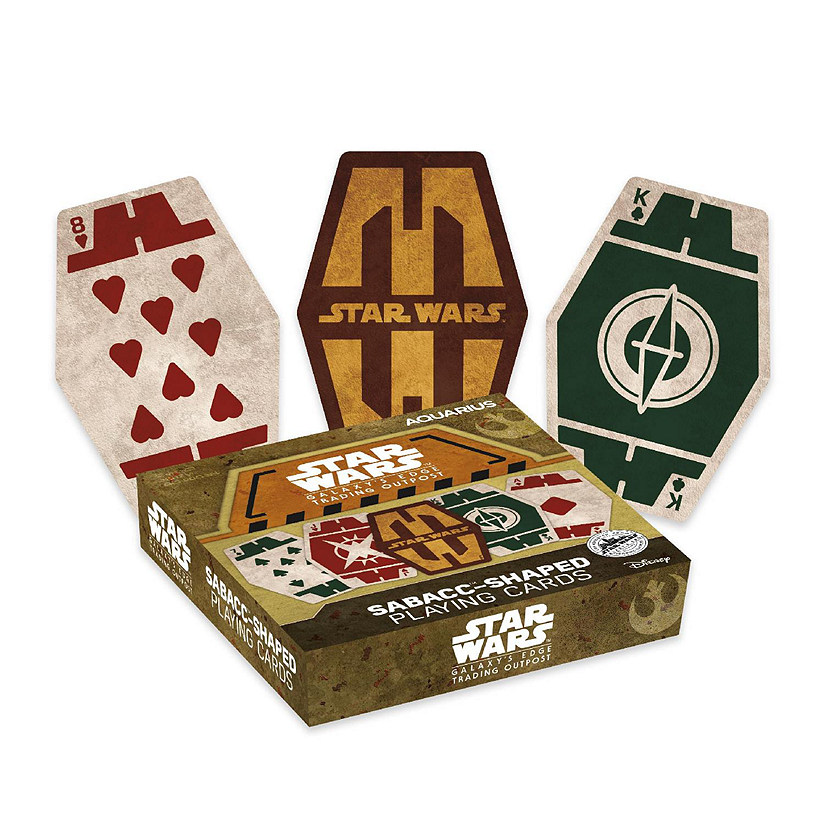 Star Wars Sabacc Shaped Playing Cards Image