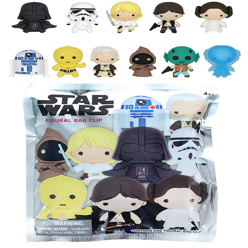 Chaveiros 3D Figural Bag Clips Da Série Round 6  Squid Game  Da Netflix Blind Bag